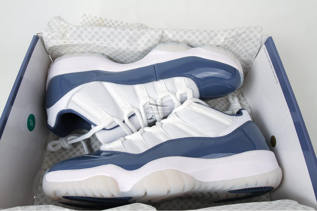 air jordan 11 retro low diffused blue (2024)