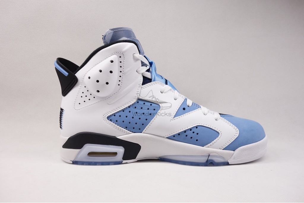 air jordan 6 retro unc white