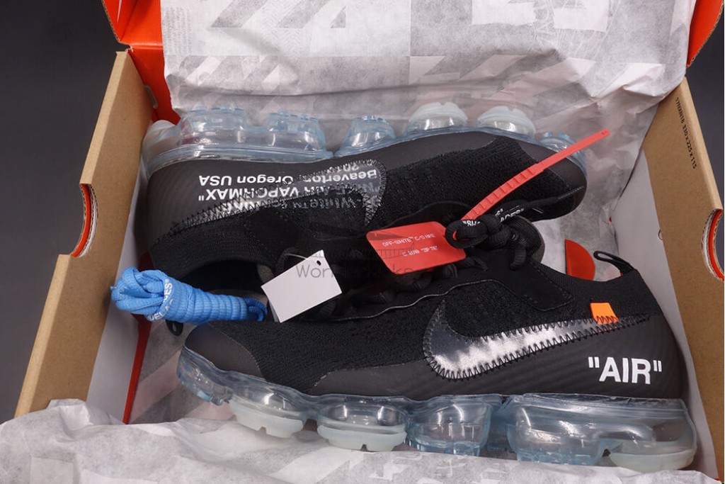 air vapormax off white black