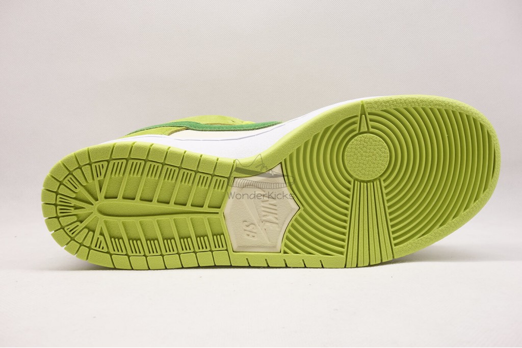 sb dunk low green apple