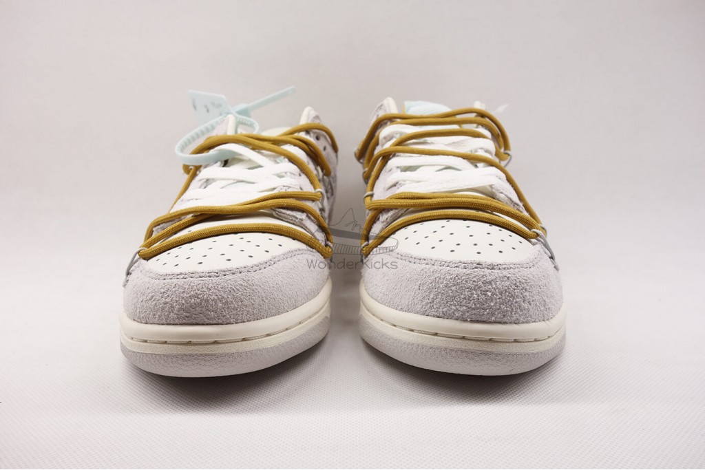 dunk low off white lot 37