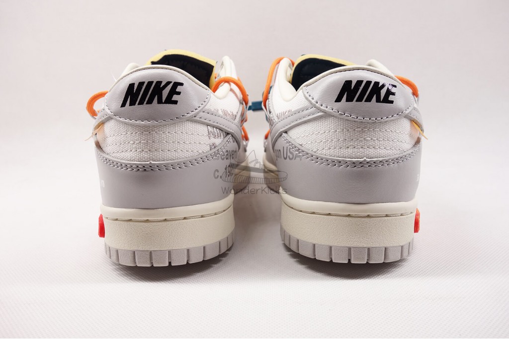 dunk low off white lot 44