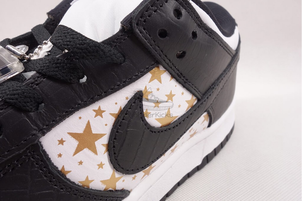 sb dunk low S*p*e stars black