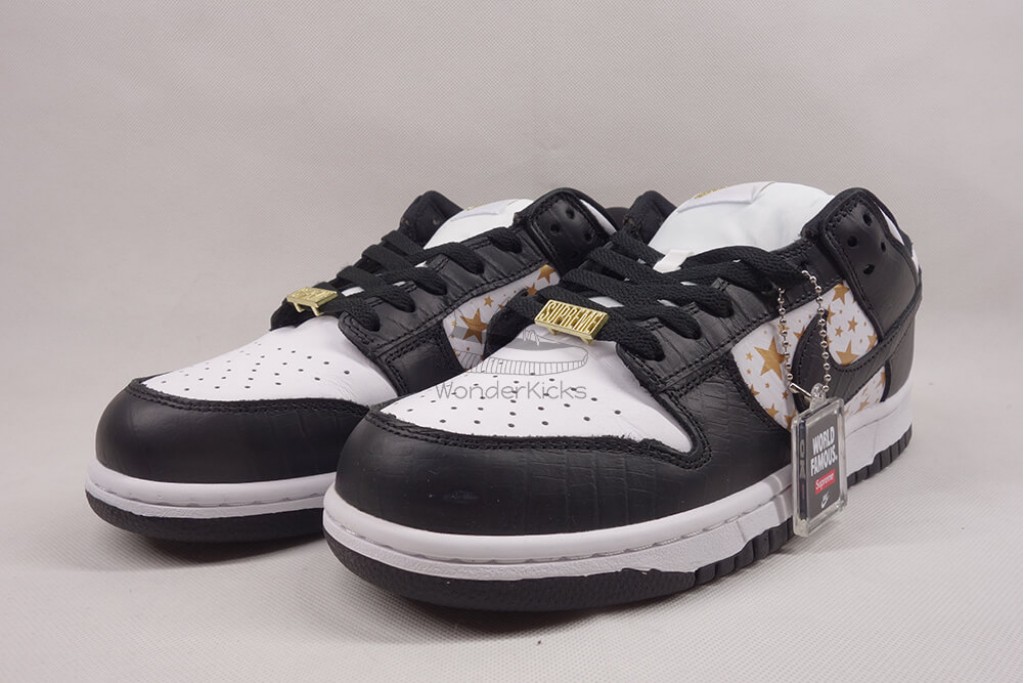 sb dunk low S*p*e stars black