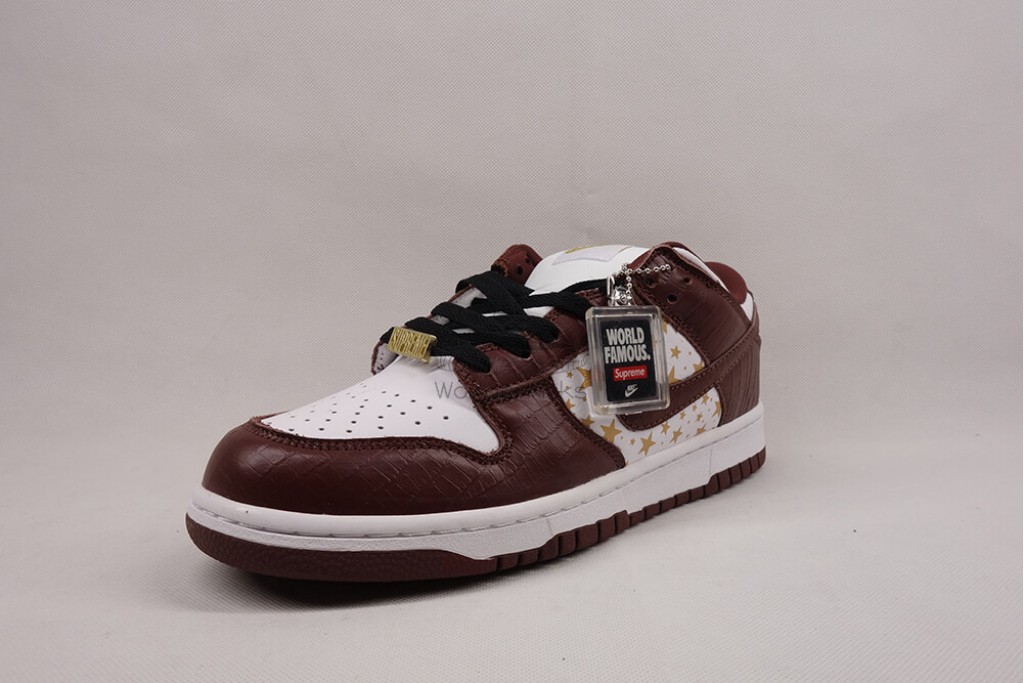 sb dunk low S*p*e stars barkroot brown